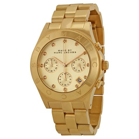 marc jacobs gold watch replica|marc jacobs women's watch.